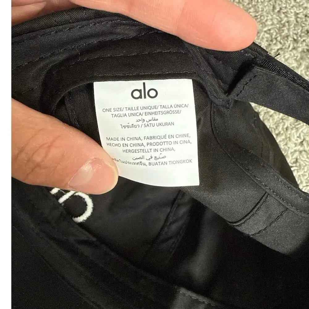 Women’s Alo Off-Duty Cap - Black/Black